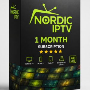 Nordic IPTV abonnement 1 måned