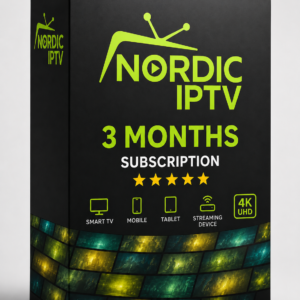 Nordic IPTV abonnement 3 måneder